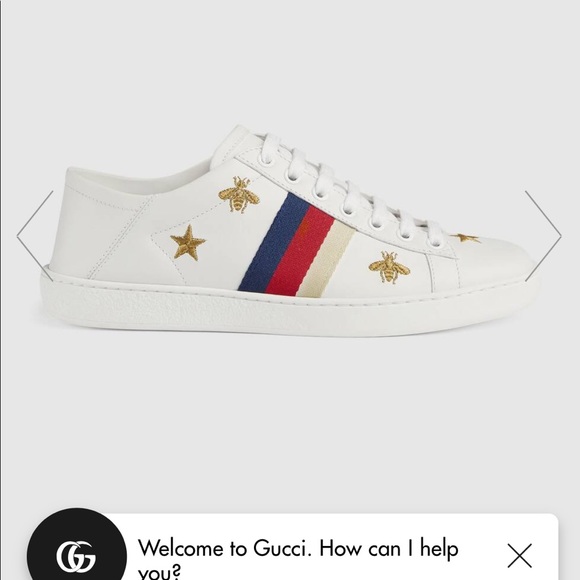 Gucci women’s ace sneakers. Summer shoe. 🐝⭐️ - Picture 7 of 7